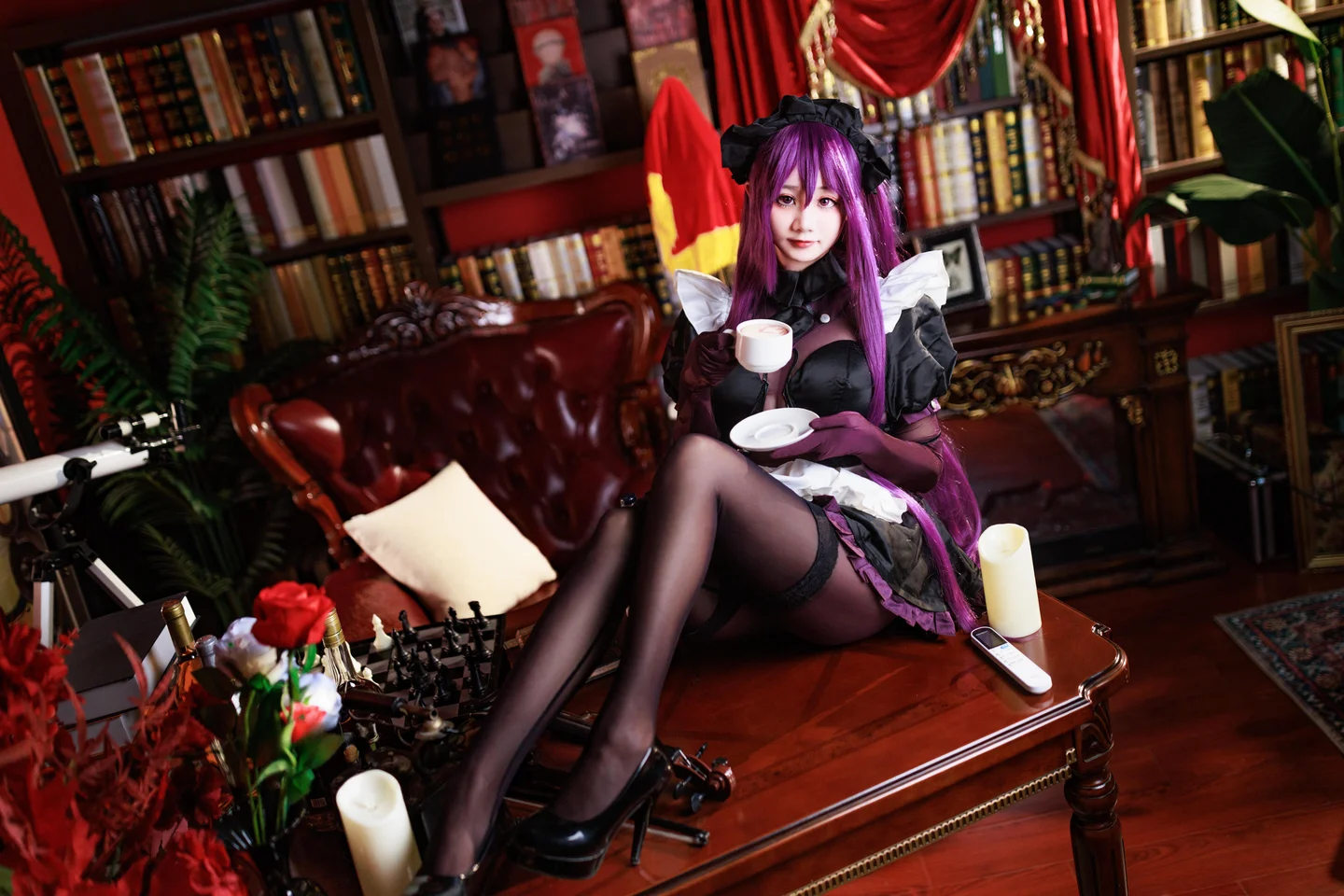 阿雪雪 - No.037 FGO：师匠 女仆  [83P,5V-4.23GB]01 tg@simisebaisi 【丝足阁】040.webp